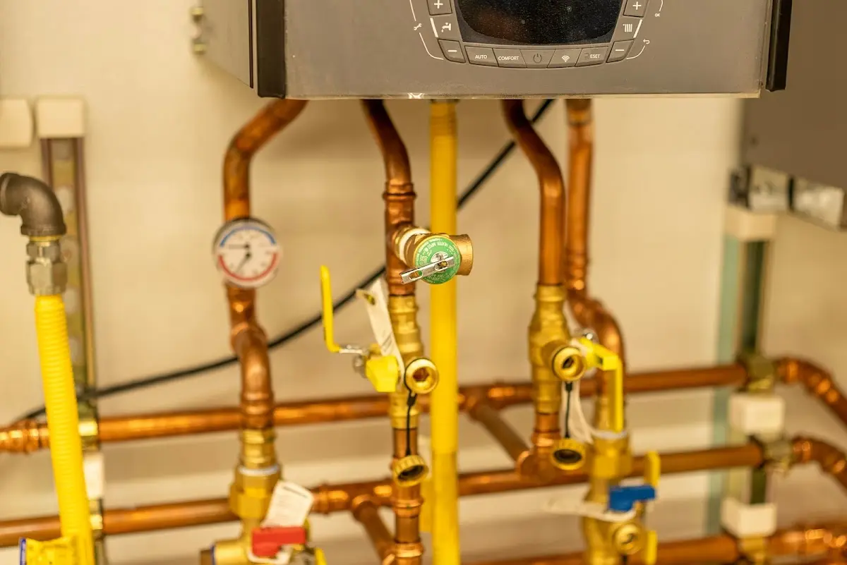 Licensed technician providing Slab Leak Repair for a homeowner in Charlestown